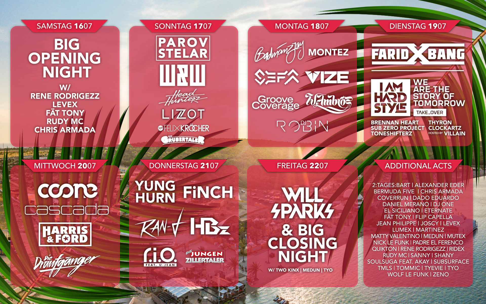 LINE UP